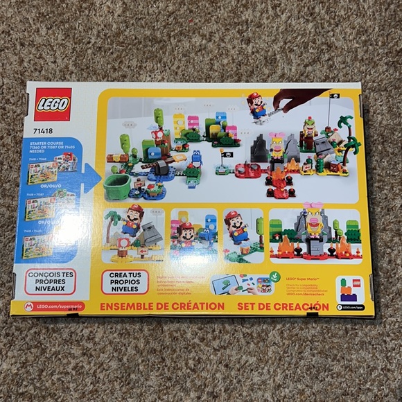 LEGO Super Mario Creativity Toolbox Maker Set 71418 - Picture 2 of 2